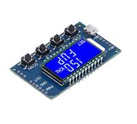 Fafeicy Módulo Generador de Señal PWM Frecuencia Ajustable Amplitud del Ciclo de Trabajo 1Hz-150KHz Pantalla LCD de Modo Dual con Función de Bloqueo para Desarrollo Experimental de MCU