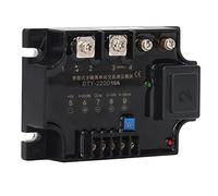 Fafeicy Módulo Regulador de Resistencia Monofásico de Aislamiento Completo, Regulador de Voltaje para Calentador/Motor de Ventilador/Control de Iluminación Industrial AC220V (10A)