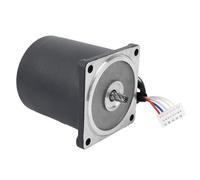 Fafeicy Motor de Reducción de Engranajes de CA de 25 W y 220 V, Motor de Caja de Cambios con Controlador de Velocidad para Equipos de Automatización, Oficina en Casa Inteligente (Relación de
