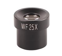 Fafeicy Ocular WF25X para Microscopio, Gran Angular, Lente de Vidrio Óptico, 23mm, Alta Transmitancia