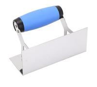 Fafeicy Paleta de Esquina de Acero Inoxidable, de Goma, Herramienta de Enlucido Eficiente para un Acabado Perfecto de Esquina Interior de 90 Grados para Paredes y Pisos