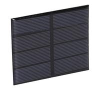 Fafeicy Panel Solar Placa de Bricolaje de Celda de Polisilicio, Mini Salida Eficiente Alta Tasa de Conversión Remolque Liviano Emergencia a Prueba de Viento Estación de Energía Portátil a Prueba de