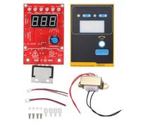 Fafeicy Pantalla de Control de Soldador Spot Pantalla Digital Doble Pulso Tiempo de Corriente Módulo de Controlador Equipo de Soldadura para Proyectos de Bricolaje (220V)