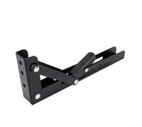Fafeicy Paquete de 2 Soportes de Extensión de Escritorio Ajustables, Abrazadera de Soporte de Teclado Plegable para Configuración de Escritorio de Oficina en Casa