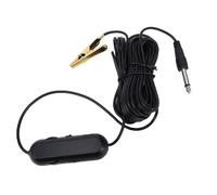 Fafeicy Pastilla de Guitarra Acústica Portátil, Interfaz de 6,3mm, Volumen Ajustable, Micrófono con Clip para Guitarra, Ukelele, Violín