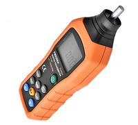 Fafeicy PEAKMETER Tacómetro Digital Tipo Contacto con Pantalla LCD, Medición Precisa de la Velocidad del Motor de 50 a 19999 RPM para Aplicaciones Industriales