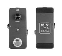 Fafeicy Pedal de Efecto Mini Looper, Pedal de Bucle de bajo Morado con Sobregrabaciones Ilimitadas, Tiempo de Bucle de 5 Minutos para Músicos (gris oscuro)