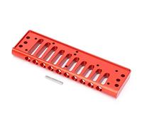 Fafeicy Peine de Armónica para Aleación de Aluminio SP20, Piezas de Instrumentos Musicales Blues de 10 Agujeros para un Fácil Reemplazo