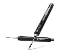 Fafeicy Pen de Soldadura de Calefacción Rápida de Soldado Eléctrico Inteligente Portátil USB para Reparar con 300-400 ℃ Ajuste de Temperatura para los Entusiastas de los Entusiastas de Bricolaje