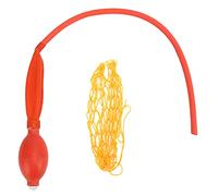 Fafeicy Pera de Goma a Prueba de Explosiones con Red de Seguridad para Uso en laboratorio. Pera de Llenado de Bureta de 650 mm.