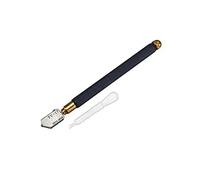 Fafeicy Permanecero de Cortador de Vidrio Antideslizante con Tungsteno Acero Vanewing, Herramienta Incisiva para la Decoración de la Casa, para Corte de Baldosas y Cortes de Vidrio
