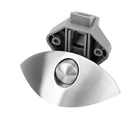 Fafeicy Pestillo de Botón Pulsador de Media Luna, Cerradura de Manija de Muebles de Aleación, Diseño Elegante para Caravanas y Armarios con 14-16 Mm de Espesor, Ideal para Autocaravanas