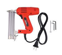 Fafeicy Pistola de Clavos Eléctrica Grapadora Clavadora de Alta Potencia de 2200 W, Capacidad de Clavos de 100 Piezas, Clavo Recto F30, Adecuada para Herramientas de Carpintería (Enchufe