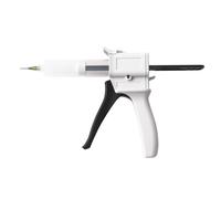 Fafeicy Pistola de Pegamento Dispensadora de 30ml, Herramienta Manual de Mango de un Solo Tubo de Plásticos de Ingeniería, para Presionar y Apretar Pegamento