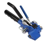 Fafeicy Pistola para Sujetar Cables de Acero Inoxidable, Herramienta para Sujetar Cables con Cabezal de Corte Afilado para un Uso Fácil y un Agarre Cómodo