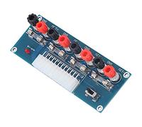 Fafeicy Placa de Alimentación ATX XH-M229, Placa Adaptadora de Interruptor de Alimentación de 24 Pines, 4 Grupos de Diferentes Voltajes Transferencia ATX con Indicador Módulo de Fuente de de