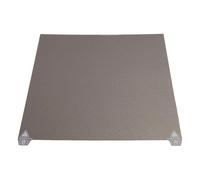 Fafeicy Placa de Construcción de Impresora 3D 370x370mm PEI PEO Hoja de Compilación de Doble Cara con Textura y Lema de Impresión Suave con una Fuerte Adhesión para K2 Plus