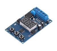 Fafeicy Placa de Control de Tubo MOS Módulo de Temporizador de Ciclo | Aislamiento por Optoacoplador, Controlador de 20A DC 5-30V, Temporizador 0-999s para Motor LED Bomba PLC, PCB