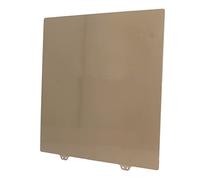 Fafeicy Placa de Impresión Flexible de Acero con Resorte PEI de Doble Cara, 310x310 Mm, con Polvo de Oro y Revestimiento Suave para Piezas de Impresora 3D CR-10 CR-10S