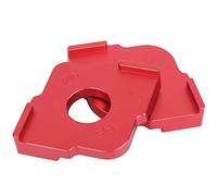 Fafeicy Plantilla de en ángulo R, Herramienta para Trabajar la Madera de Aleación de Aluminio, Calibración Precisa para Posicionamiento Profesional de Esquinas Redondas, Ideal para Carpinteros