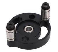 Fafeicy Plantilla de Pasador Autocentrante, Herramienta para Trabajar la Madera de Aleación de Aluminio, Ajuste Preciso para Perforar Varios Espesores de Tableros, Ideal para Carpinteros de