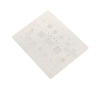 Fafeicy Plantilla de Reparación de Estaño para Teléfono, Acero Inoxidable, Recubrimiento de Estaño Rápido, Posicionamiento Preciso, Compatible con los Modelos A53 A536