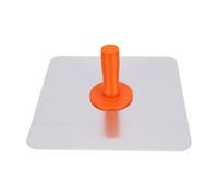Fafeicy Plastering Hawk, Aluminio de 300x300 Mm con Mango de Agarre de TPE