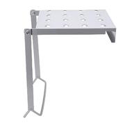 Fafeicy Plataforma de Escalera Plegable, Plataforma de Escalera de Extensión de Trabajo con Marco de Hierro A, Diseño Portátil Plegable, Soporte Resistente, Almacenamiento que Ahorra Espacio para la