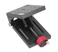 Fafeicy Plataforma de Perforación Ajustable, Aleación de Aluminio, Inclinación de Ángulo Ajustable, para Pruebas de Equipos y Maquinaria