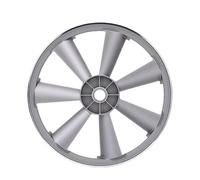Fafeicy Polea de Compresor de Aire de Ranura única, Volante de Inercia de Aleación de Aluminio de 11,8 Pulgadas para Sistemas de Compresores Accionados por Correa