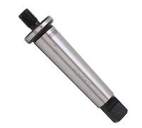 Fafeicy Portabrocas Eje MT2 Vástago a 3/8in-24 Adaptador de Cono Morse Roscado Adaptador de Vástago Cónico Morse Extensión de Cono Hecho de Acero Al Manganeso con Alta Dureza para