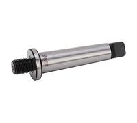 Fafeicy Portabrocas MT2 a 1/2in-20, árbol de Acero Al Manganeso Templado Ennegrecido para Roscado, Perforación, Fresado, Torno, Accesorio, Adaptador de Herramienta