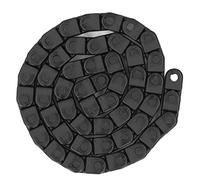 Fafeicy Portacables de Cadena de Arrastre de Plástico Negro, Paso de 8 Mm, 400 Mm de Longitud, 50 Eslabones con Carga de Trabajo de 100 Libras para Máquinas Herramienta CNC, Equipos