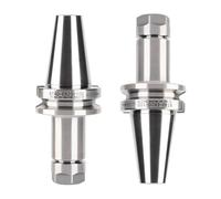 Fafeicy Portaherramientas de Portabrocas BT40 ER20, ER20 de Alta Precisión para Fresadoras de Torno CNC, Longitud Duradera de 100 Mm para Taladrado y Grabado de Precisión