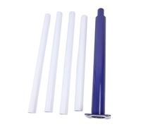 Fafeicy Poste de Alumbrado Público, Poste de Lámpara Solar de Acero de Aleación de 16 Pies con Montaje Superior de 3 Pulgadas, para Calles de Parques Comerciales Residenciales