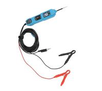 Fafeicy Probador de la Sonda de Circuito de Potencia, Herramienta de Diagnóstico de Prueba Eléctrica de 4.5m Cable de 4.5m Fácil de Usar DC 6-24V de Alta Precisión con Luz Delantera para un Camión de