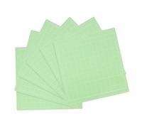 Fafeicy Protección de Seguridad de la Alfombra de Plástico 6 Piezas para Manualidades Artificiales de Bricolaje y Costura, Tablero de Corte Verde de 12 X 12 Pulgadas