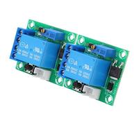 Fafeicy Protector Digital de bajo Voltaje, Interruptor de Desconexión de PCB de 2 Piezas para de Iluminación de Panel Solar con Consumo Inferior a 10 MA, Protección de Voltaje Ajustable para Placas