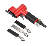 Fafeicy Pulidora Neumática Alternativa Mini Lijadora de Aire de Línea Recta con Control de Velocidad Continuo Medidor de Vibración de 3 Mm para Muebles de Madera Pulido de Superficies (YC2621)