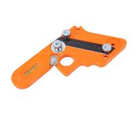 Fafeicy Recortador de Bandas de Bordes, Herramienta Manual de Corte de Chapa de 8mm R1.5mm con Hoja de Acero de Aleación ABS para Carpintería, Tiras de PVC, Recorte de Armario