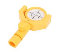 Fafeicy Reflector de Estación Total Survey Prism Target Película Reflectante de 50 Mm con Punto de Mira Impreso y Soporte de Montaje para Diseño de Construcción Topografía Terrestre