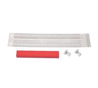 Fafeicy Regla de Orificio Tipo T, Herramienta de Medición de Marcado de Carpintero de Acero Inoxidable, 200mm con Escalas Transparentes para Carpintería