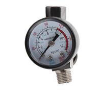 Fafeicy Regulador de Presión de Aire Válvula de Control de Aire Ajustable de 1/4 pulg. Para Herramientas de Automotrices Equipo Neumático de Aerógrafo con Rosca G1/4 Aluminio Latón