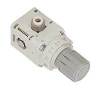 Fafeicy Regulador de vacío neumático Kit de regulador de presión de válvula reductora negativa de vacío con tubo recto de 6 cm