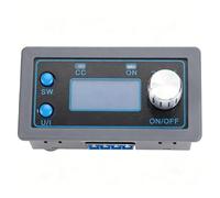 Fafeicy Regulador de Voltaje Convertidor Boost, Módulo de Fuente de Alimentación CC Programable 5,0-30 V A 0,5-30 V 4 A con Pantalla LCD y Ventilador Inteligente para Cargador Solar de Electrónica