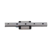 Fafeicy Riel Guía Lineal LML9B de 9mm, Carril Deslizante de Acero con Bloque para Enrutador CNC, Grabado, Movimiento Lineal de Precisión de 40mm a 260mm (100)