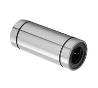 Fafeicy Rodamiento de Movimiento Lineal, Buje de Acero de Alta Precisión, Diseño Compacto, Fácil Instalación, LM20LUU para Automatización Industrial (LM16LUU)