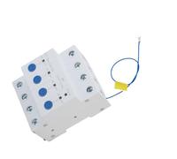 Fafeicy Rompedor de Circuitos Inteligentes WiFi 4p, Control Remoto de la Aplicación 63A de 4 Canales con Función de Intercepciones de Tiempo para el Hotel Escolar de la Oficina en Casa