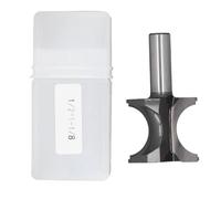 Fafeicy Roundover Router Bit Blades de Acero de Acero de Acero Proyectos Semi Circulares Proyectos de Carpintería Gabinetes Versátiles