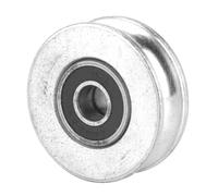 Fafeicy Rueda de Cojinete para el Bloque de Polea - Rueda de Guía de Elevación de Alta Resistencia 28 Mm 32 Mm 48 Mm 56 Mm - Rueda de Rodillo Liso para Almacén de Construcción (Diámetro 48 mm)
